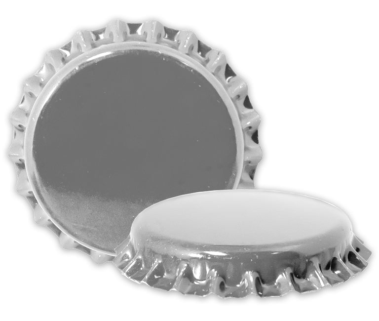 Oxygen Absorbing Silver Crown Bottle Caps