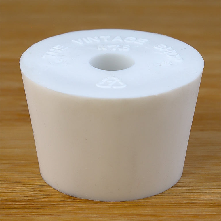 #7.5 Drilled Rubber Stopper