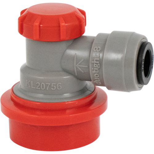 Duotight Quick Disconnect Gas In Push-In Fitting - 6.35mm(1/4")