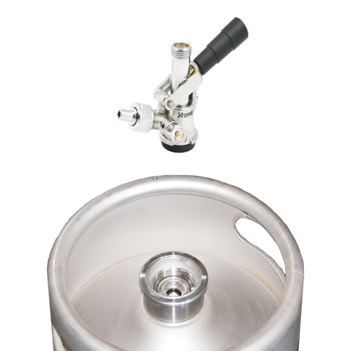 Sanke D System With Chrome Plated Brass Body & Stainless Steel 304 Probe