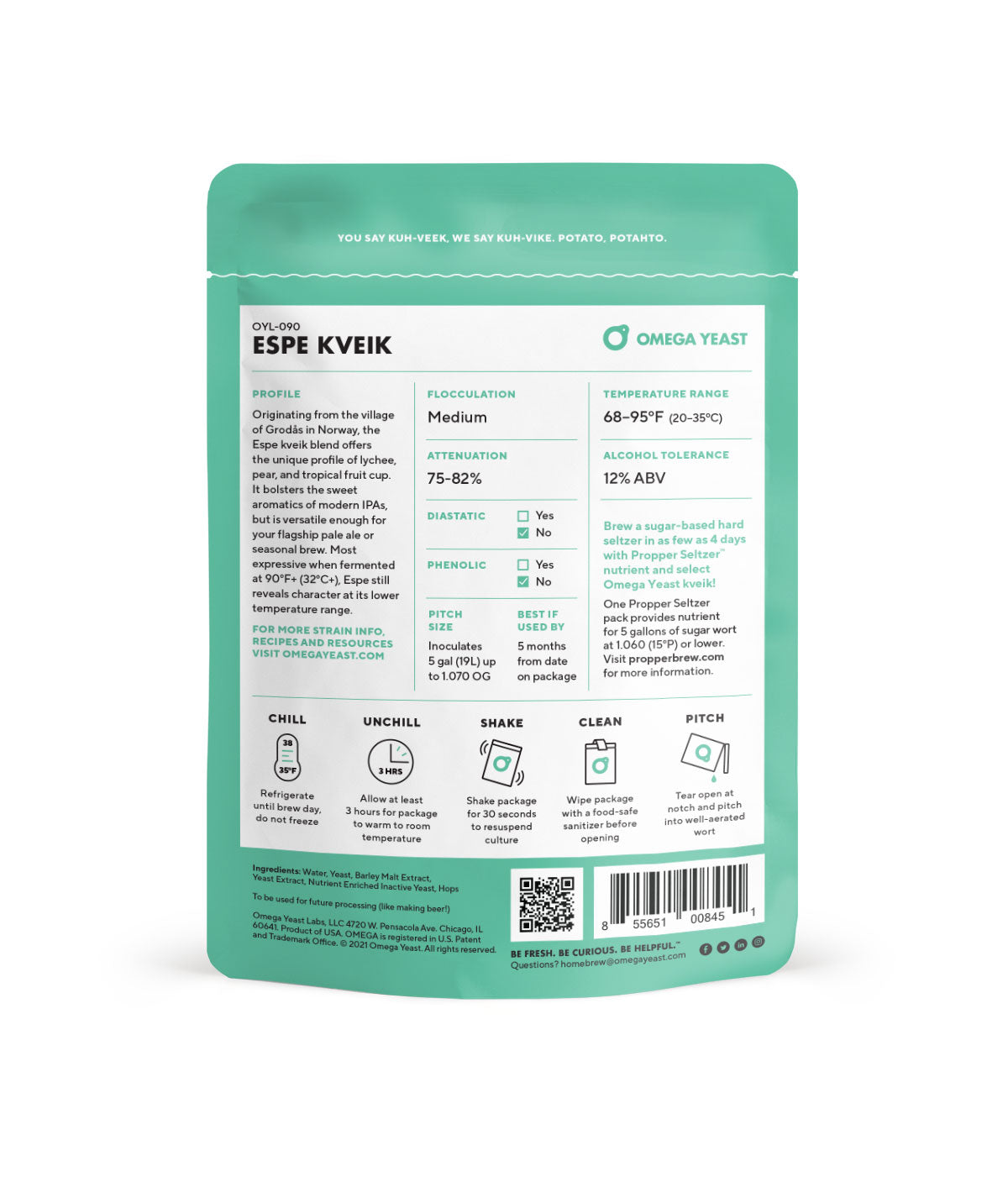 Espe Kveik Ale - OYL-090