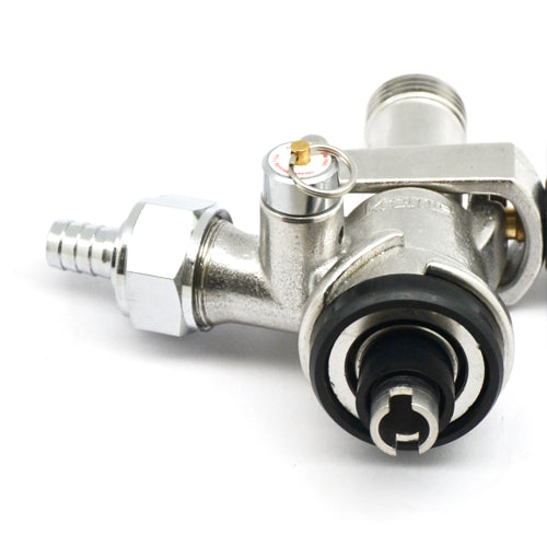Sanke S System Coupler with Stainless Steel Body & Stainless Steel Probe