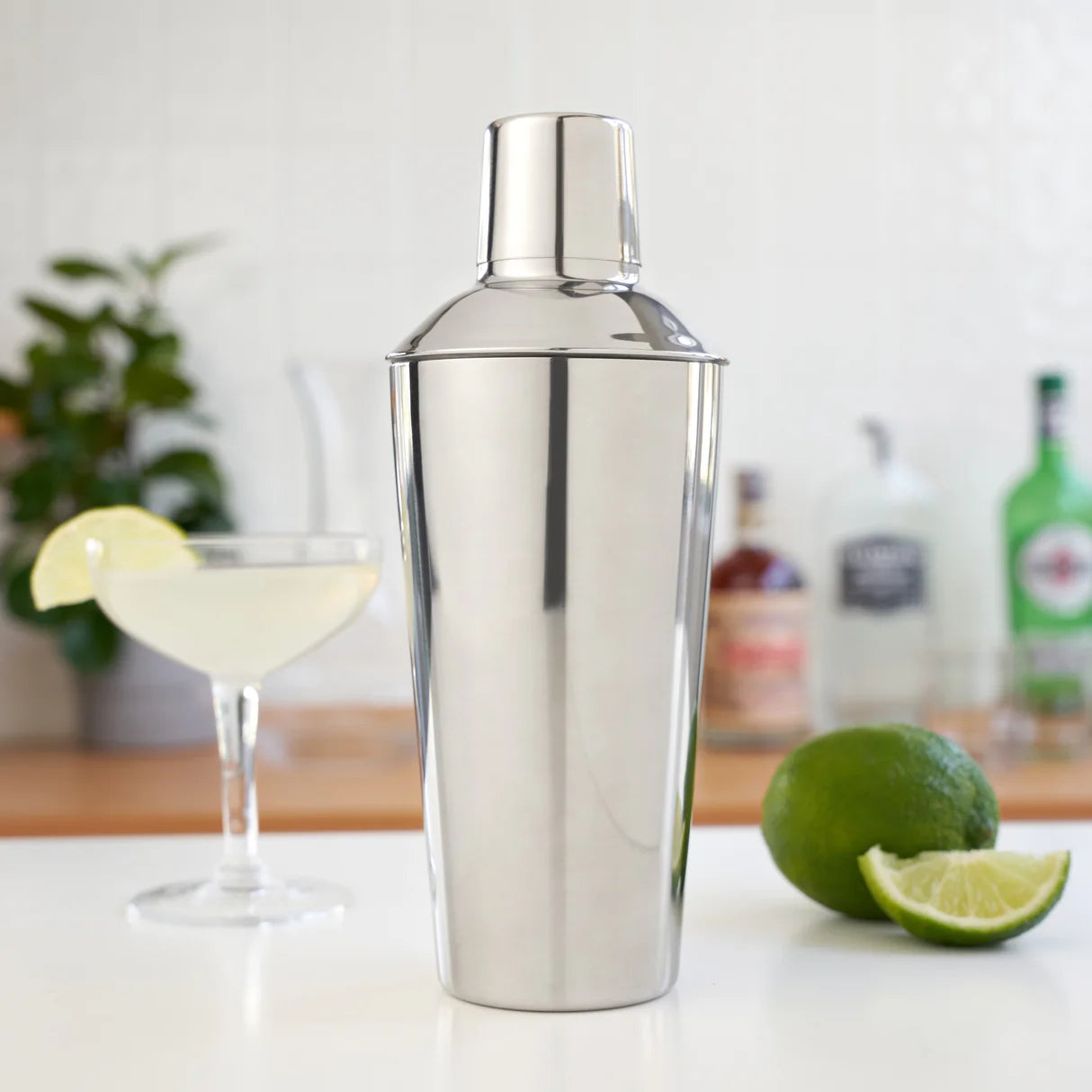 True Retro 24 oz Cocktail Shaker in Stainless Steel