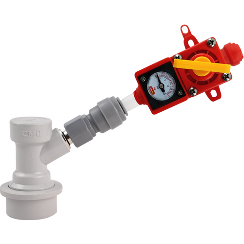 Duotight BlowTie 2  Complete Kit (Diaphragm Spunding Valve/Built-In Pressure Gauge/8 mm Duotight)