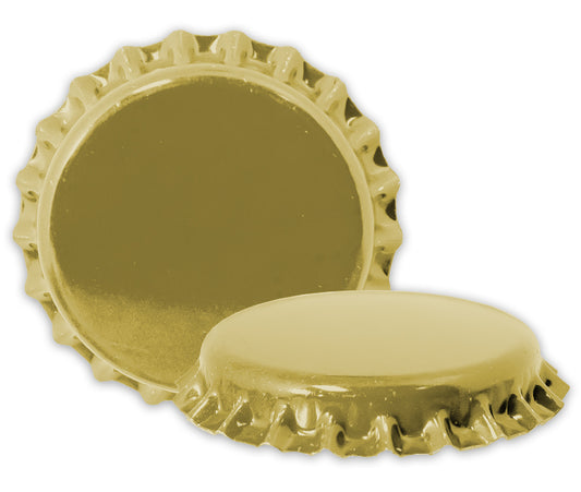 Oxygen Absorbing Gold Crown Bottle Caps