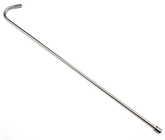 30" Stainless Steel Racking Cane w/Stainless Steel Tip