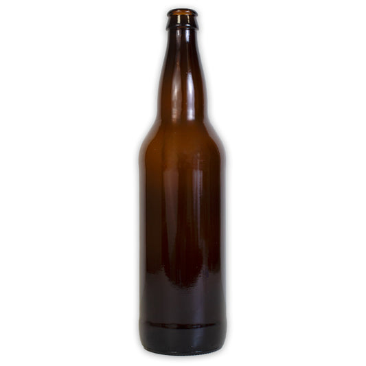 22oz Amber Bottles (12 per case)