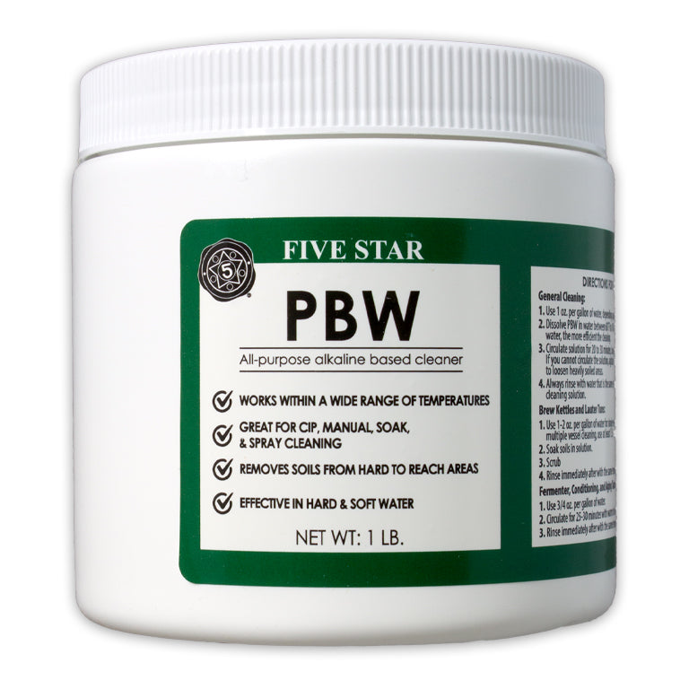 Powdered Brewery Wash (PBW)