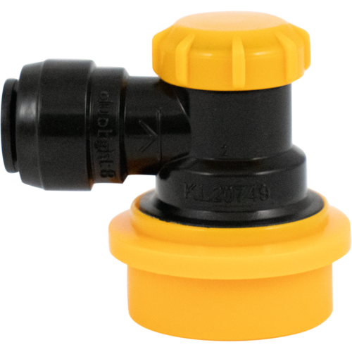 Duotight Ball Lock QD Beverage Out | Quick Disconnect Bev Out Push-In Fitting