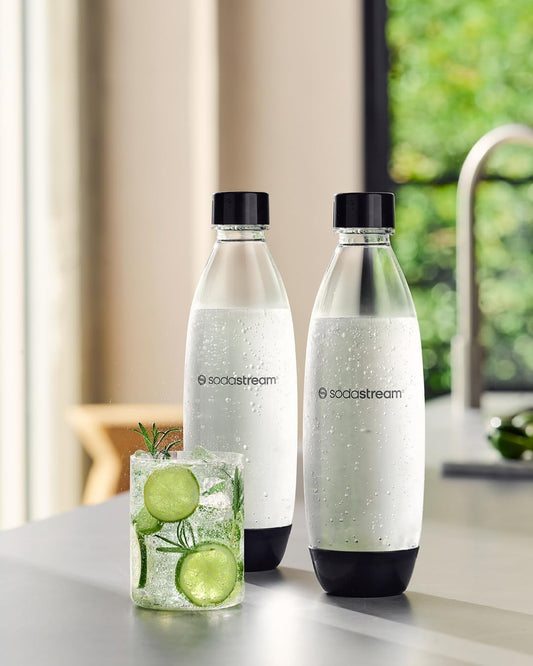 Soda Stream 1L Carbonating Bottle - 2 pack