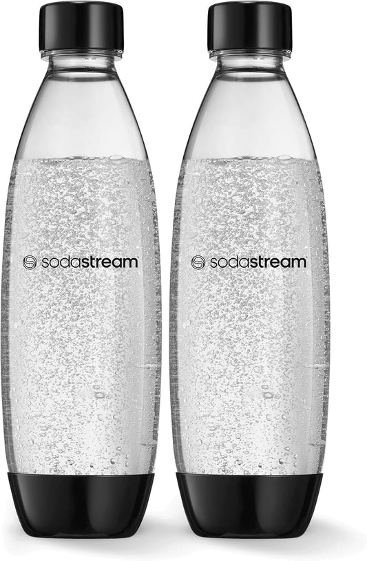 Soda Stream 1L Carbonating Bottle - 2 pack