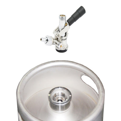 Sanke D System With Chrome Plated Brass Body & Stainless Steel 304 Probe