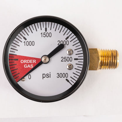 CO2/Nitrogen Regulator High Pressure Gauge 3000PSI 1/4" NPT