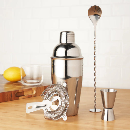 True Fortify 4-Piece Mixologist Barware Set